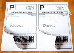 110 Sheets 220 Premium Half Sheet Shipping Labels 200+20 8.5×5.5 2 Per Sheet