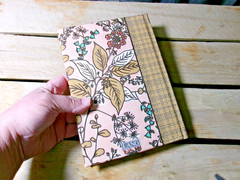 Lang Luxe Journal Artistically Designed Interior Fabric Exterior w/ pen holder