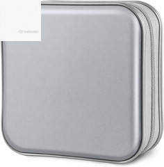 Siveit 48 CD DVD Case Holder Hard Plastic Disc Storage Wallet Binder Car Travel
