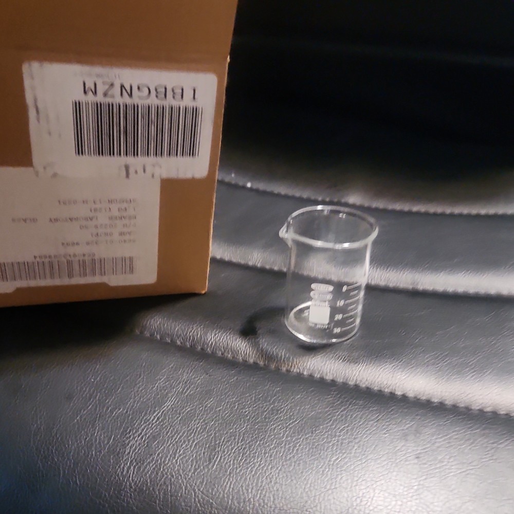 Nalgene 25mL Polypropylene Low Form Beaker Physical Laboratory 1809-025