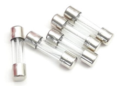 SET OF 5 NEW T0.5AL250V FUSES T0.5AL 250V 5mm x 20mm 0.5A SLOW BLOW