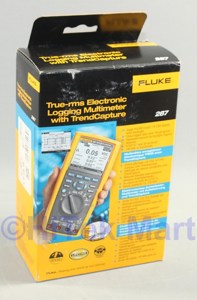 Fluke 287 True RMS Electronics Data Logging Multimeter w TrendCapture New In Box
