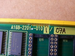 Fanuc A16b-2201-0101/07A Memory Card Circuit Board