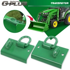 2Pcs Bolt on Grab Hooks D Rings For John Deere Compact Tractor 1025R 2032R 3320