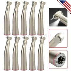 AS 1:5 Electric Increasing Fiber Optic LED Contra Angle Handpiece Standard CE