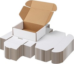 9x6x2 inch Shipping Boxes Bulk 25 Pack Brown Tab Lock Tuck Top Mailer Boxes