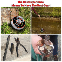Magnet Fishing Kit with Case Fishing Magnets 1000 LBS Pulling Force Super Strong