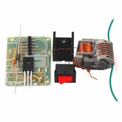 DIY Kit 15KV High Voltage Inverter Generator Spark Arc Ignition Coil Module 3.7V