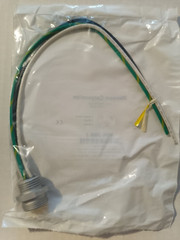 New MENCOM MIN-3MR-1 / MIN3MR1, MIN Size I, Receptacle, 3 Pole, Male Straight,