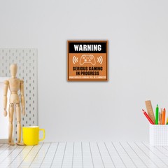 Square Plus Warning Serious Gaming In Progress Unauthorized Humans Will Be…