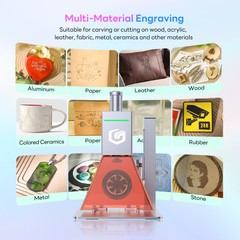 Longer Nano Portable Laser Engraving Machine 5000mm/s High Speed
