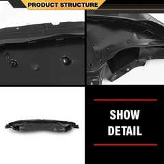Front Radiator Support Splash Shield Under Cover