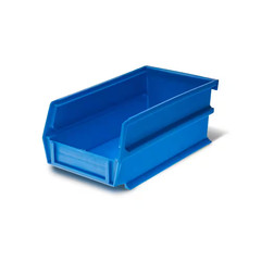 Locbin 7-3/8 In. L X 4-1/8 In. W X 3 In. H Blue Tool Storage Bin, (6-Pack)