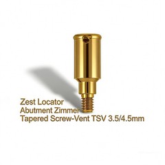 US Dental Ti abutment compatible Zest locator Anchor for ZIMMER TSV 3.5mm/4.5mm