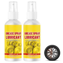 2Pcs Anti-Rust Lubricant Spray & Rust Remover, Remover for Metal,…