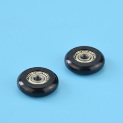 1/10pcs R Nylon Plastic Embedded 693 Groove Ball Bearings 3*17*5mm Guide Pulley