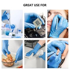 1000Pcs 4.5 Mil BLUE Nitrile Exam Gloves S/M/L/XL Latex-Free Medical Grade