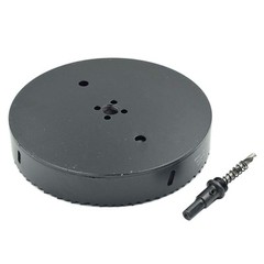 7.5-inch Hole Saw BI -Metal Drilling Cutter for Wood, 7.5″/190mm, Black