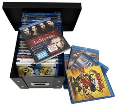 1 CheckOutStore Black Blu-ray Cases Storage Box (Holds 25 Cases) **1-3 DAYS
