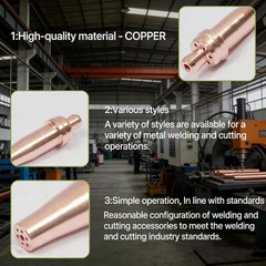 0-3-101,1-3-101,2-3-101,3-3-101 Acetylene Cutting Torch Tips,Fit Victor Style,Pa