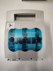 Wohner QCC Class J 200A 600V fuse holder 🆕 See Description Made In Germany