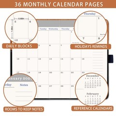 20262029 Pocket Calendar/Planner 3 Year Monthly Pocket Calendar 20262029, fr…