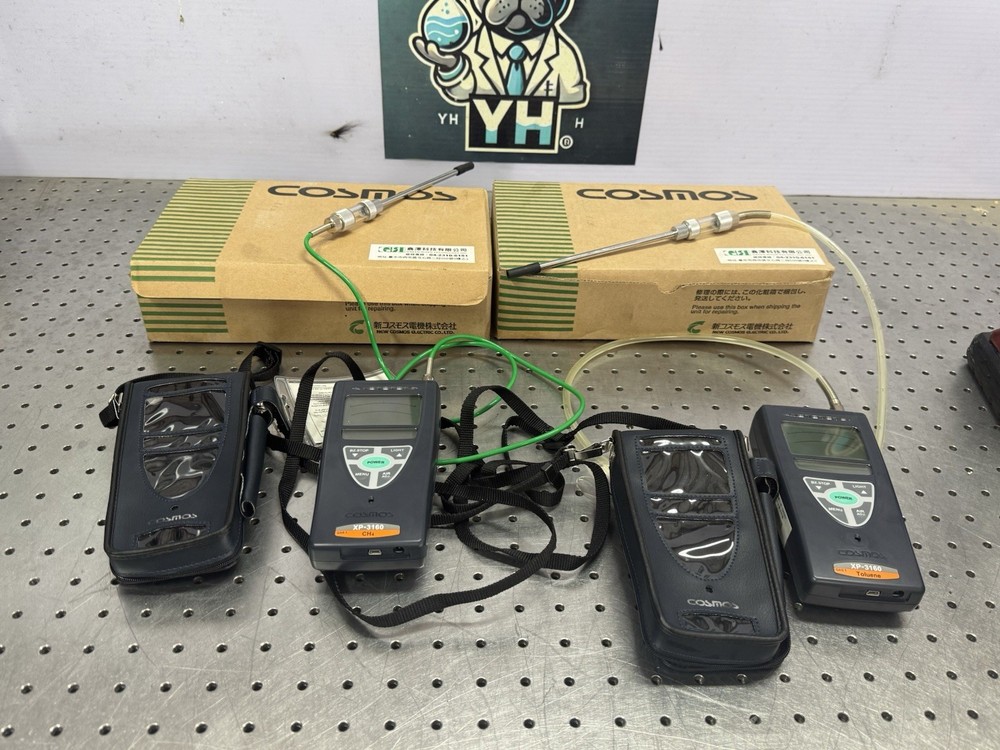 New Cosmos XP-3160 Gas Detector CH4 Toluene High Sensitivity w/ Probe Tested