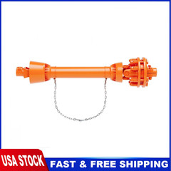 1-3/8″ PTO Shaft PTO Drive Shaft with Slip Clutch, 43″-57″ 6 Spline Both Ends