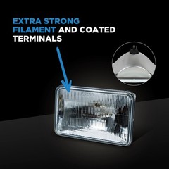 Wagner Halogen Sealed Beam Light Assembly for Various Vehicle Models 80 Chara…