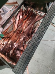 scrap copper sheet metal 1 POUND C110 pure copper 16 ounce 22 gauge