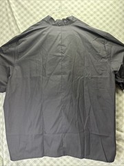 Chef Coat NWT Size 4XL Granite 5-Star Chef Apparel by White Swan Short Sleeve