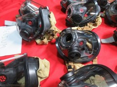 SCOTT AV-3000 HT MASK w/KEVLAR NETTING SMALL MEDIUM LARGE Firefighter SCBA AIR