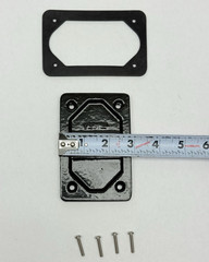 Ocal DS100G-G, Box Cover Coated FS/FD Aluminum DS100G Gray