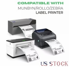 500 4″ x 6″ Direct Thermal Shipping Labels for Zebra & Rollo and any Printers