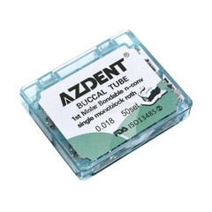 AZDENT Dental Orthodontic Buccal Tubes 1st 2nd Molar Roth MBT 022 Bondable
