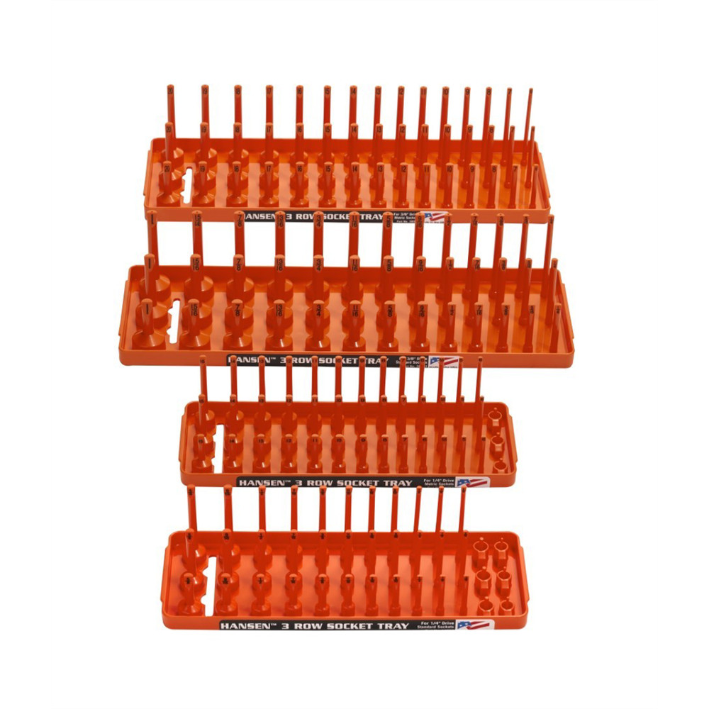 92005Hansen Global Soc Holder, Orange (4-Pack)