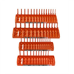 92005Hansen Global Soc Holder, Orange (4-Pack)