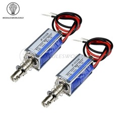 1/2/5/10PCS JF-0530B DC 6V 300mA 5N/10mm Pull Push DC Solenoid Electromagnet