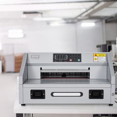 VEVOR Electric Paper Cutter 300W Guillotine Trimmer Cutter Machine with Casters
