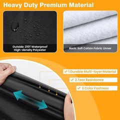 210D Oxford Fabric Mini Excavator Cover Waterproof For E20 (Black)