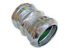 Bridgeport 264-SRT 1-1/2″ Raintight EMT Steel Coupling (Pack of 25)