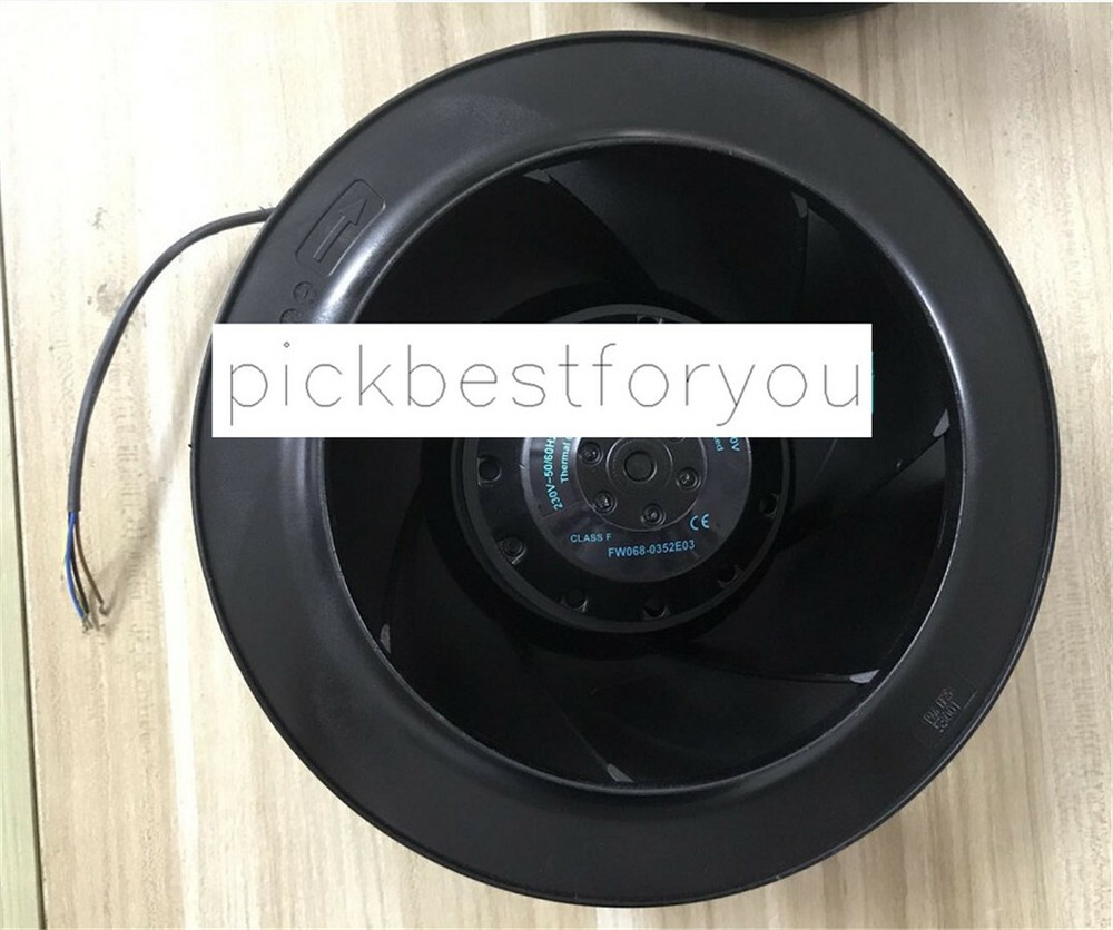 1pc for FW068-0352E03 230V 0.70/0.77A 141/176W Fan #M819C QL