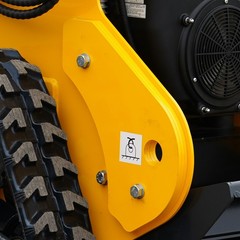Skid Steer Loader Runtong 23HP EPA-Certified Diesel Tracked Multifunctional