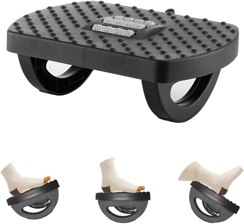 Under Desk Footrest, Foot Rest for Under Desk at Work, Ergonomic Foot Stool