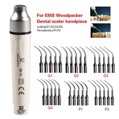 SANDENT Piezo Ultrasonic Scaler Scaling Perio Tips Fit EMS LED Handpiece HW-5L