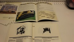 1990s JOHN DEERE, ASV Heavy Equipment BROCHURE LOT compact equipment