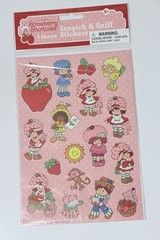 STRAWBERRY SHORTCAKE Journal, Scratch n Stiff/Glitter Stickers, & Pencils