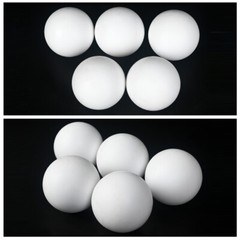 White Solid PTFE Ball Plastic Balls Diaphragm Pump Sealing Ball Dia. Ø1mm-63mm
