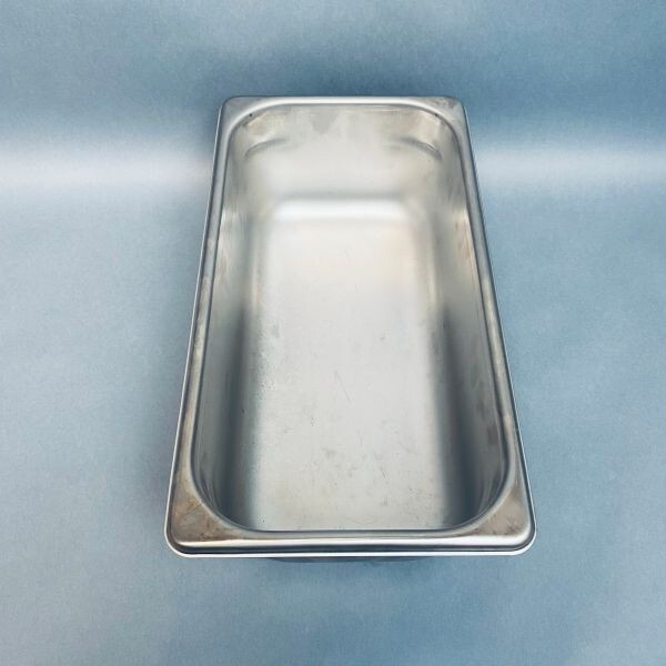 Polar Ware Steam Table Pan 4 in. Deep 11.75 in. x 6 in. Stainless Steel
