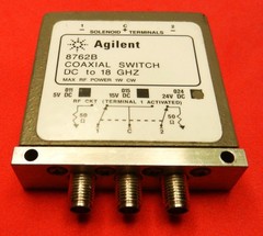 Agilent 8762B Coaxial Switch – SPDT / dc – 18 GHz / 24 Vdc drive #2